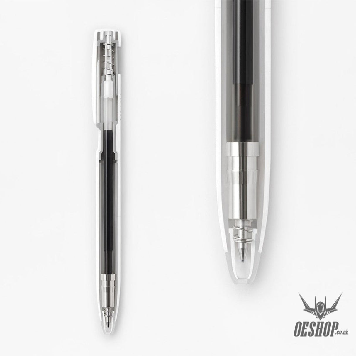 BLEN Stress Free Ballpoint pen 0.5mm White Barrel/Red Ink ZEBRA 1.99 OEShop