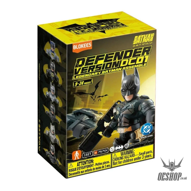 Blokees DC Batman Defender Version 01 Legendary Batman Assemble Model Kits Figure Blind Box 75701 - Single Box - Scale