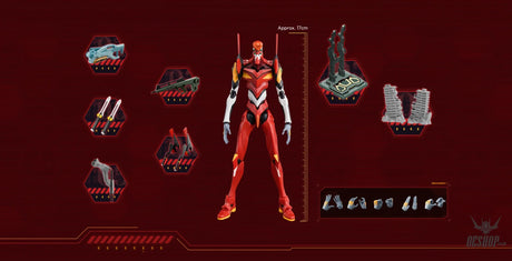 Blokees Evangelion Production Model-02 Action Edition Model Kit Action Figure 73512 Scale Model Kits