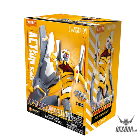 Blokees Evangelion Proto Type-00’ Action Edition DX Evangelion Model Kit Action Figure 73513 - Scale Model Kits