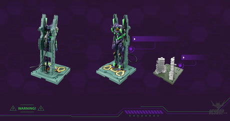 Blokees Evangelion Test Type-01 Action Edition Model Kit Action Figure 73501 Scale Model Kits