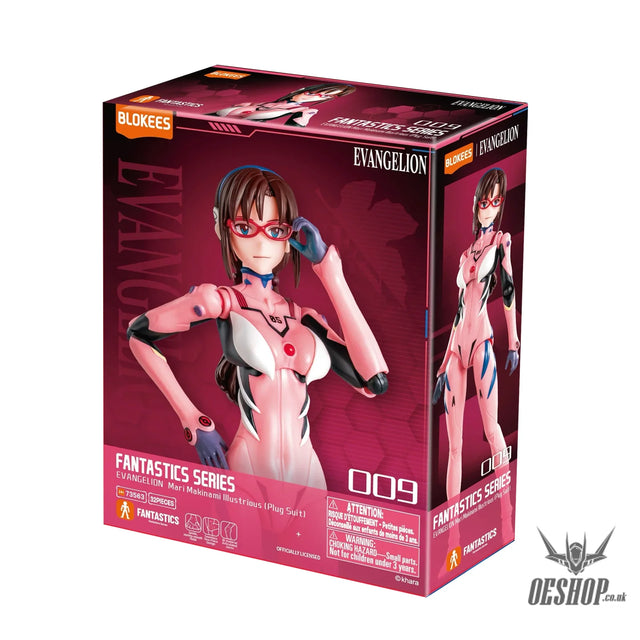 Blokees Fantastics Series - Evangelion - 02 Mari Makinami Illustrious Action Figure Model Kit 73563 - Scale Model Kits