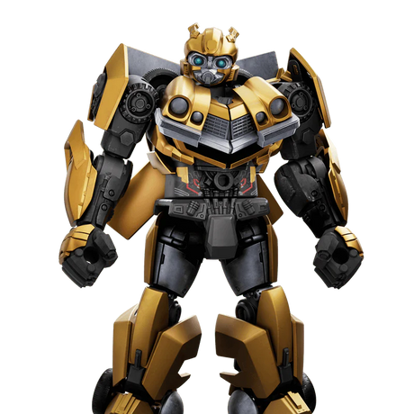 Blokees Transformers Classic Class Limited Edition Ex Elite Bumblebee Metallic Version Action Figure Model Kit 71188