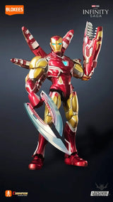 Blokees Marvel Infinity Saga Champion Class 01 Iron Man MK85 Model Kit 73920 - Scale Model Kits