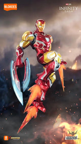 Blokees Marvel Infinity Saga Champion Class 01 Iron Man MK85 Model Kit 73920 - Scale Model Kits