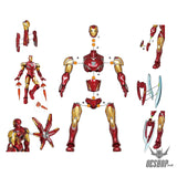 Blokees Marvel Infinity Saga Champion Class 01 Iron Man MK85 Model Kit 73920 - Scale Model Kits