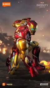Blokees Marvel Infinity Saga Champion Class 01 Iron Man MK85 Model Kit 73920 - Scale Model Kits