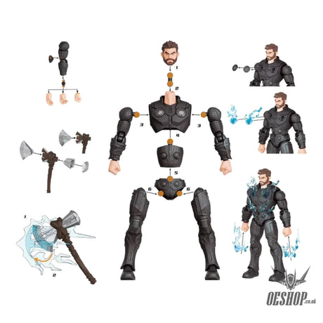 Blokees Marvel Infinity Saga Champion Class 02 Thor Model Kit 73921 - Scale Model Kits