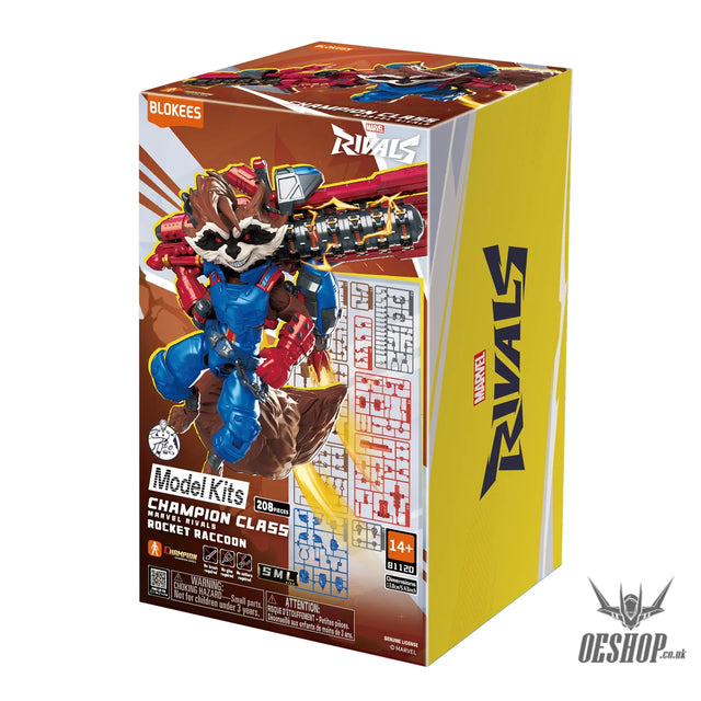 Blokees Marvel Rivals Champion Class 08 Rocket Raccoon Model Kit 81120 - Scale Model Kits