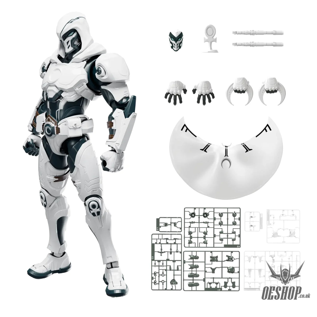 Blokees Marvel Rivals Champion Class 10 Moon Knight Model Kit 81121 - Scale Model Kits