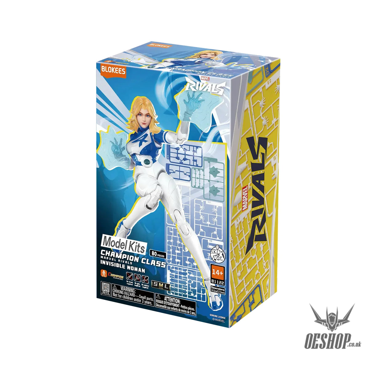Blokees Marvel Rivals Champion Class 11 INVISIBLE WOMAN™ Model Kit 81122 - Scale Model Kits