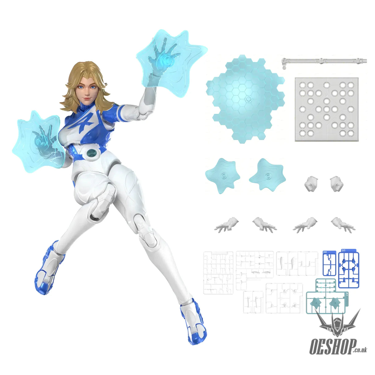 Blokees Marvel Rivals Champion Class 11 INVISIBLE WOMAN™ Model Kit 81122 - Scale Model Kits