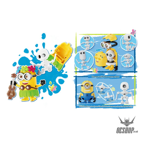 Blokees Minions Mokoo Series - 02 Summer Bello Model Kits Figure Blind Box 75662 - Scale Model Kits