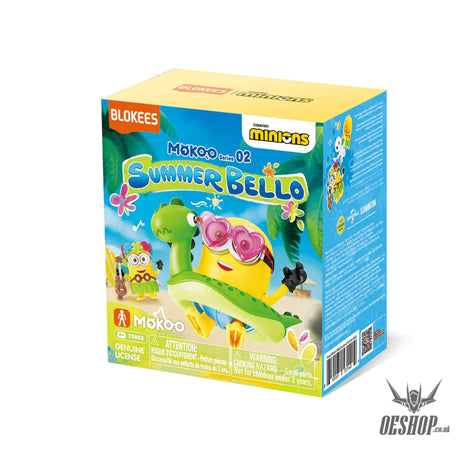 Blokees Minions Mokoo Series - 02 Summer Bello Model Kits Figure Blind Box 75662 - Single Box - Scale Model Kits