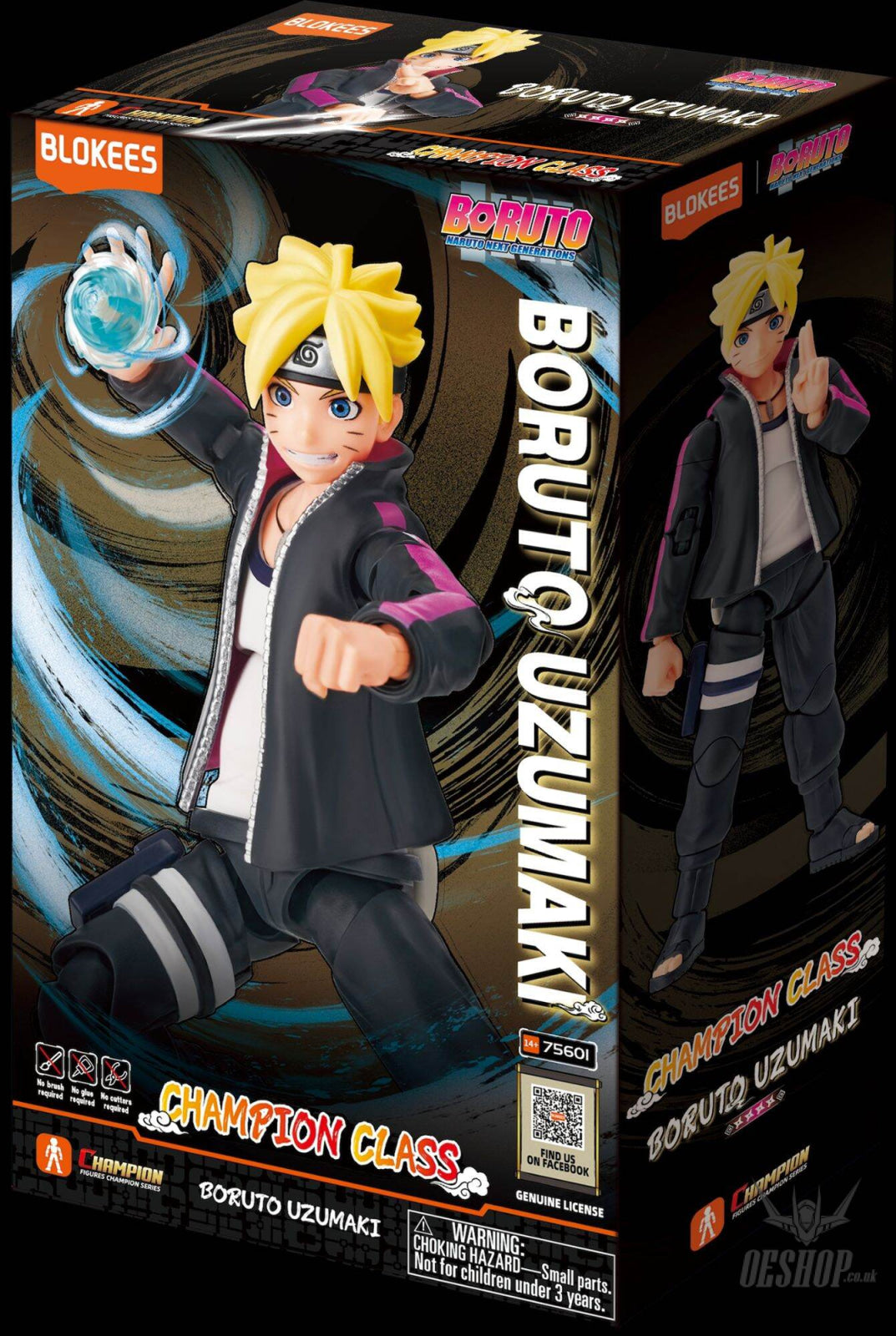 Blokees Naruto Champion Class Version 01 - Boruto Uzumaki Model Kits Figure 75601 Scale Model Kits