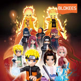 Blokees Naruto Figures Galaxy Version 01 - Ultimate Bond Model Kits Figure Blind Box Scale Model Kits