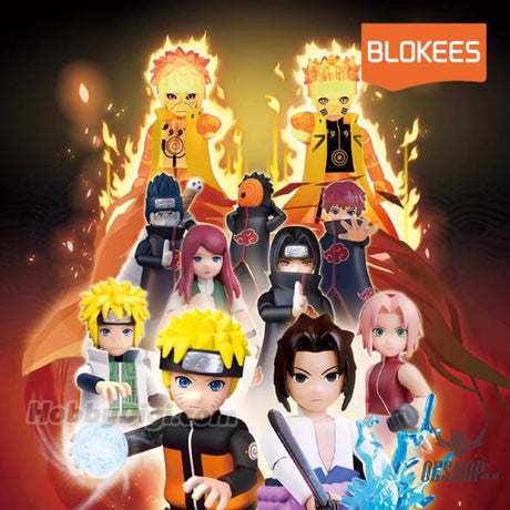 Blokees Naruto Figures Galaxy Version 01 - Ultimate Bond Model Kits Figure Blind Box Scale Model Kits