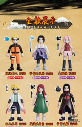 Blokees Naruto Figures Galaxy Version 01 - Ultimate Bond Model Kits Figure Blind Box Scale Model Kits