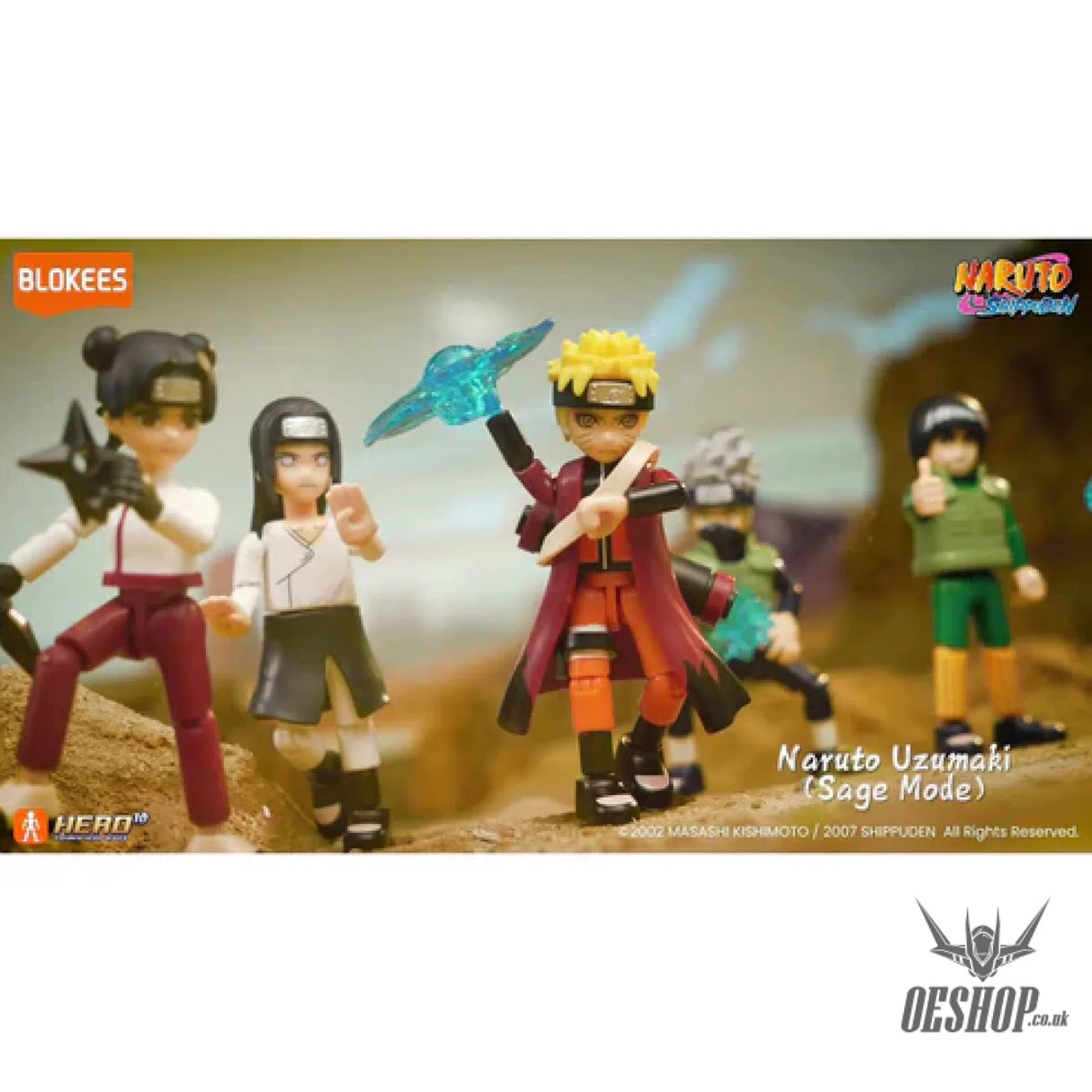 Blokees Naruto Shippuden Galaxy Version 02 - The Place The Leaves Dance Model Kits Figure Blind Box 71061 Scale Model
