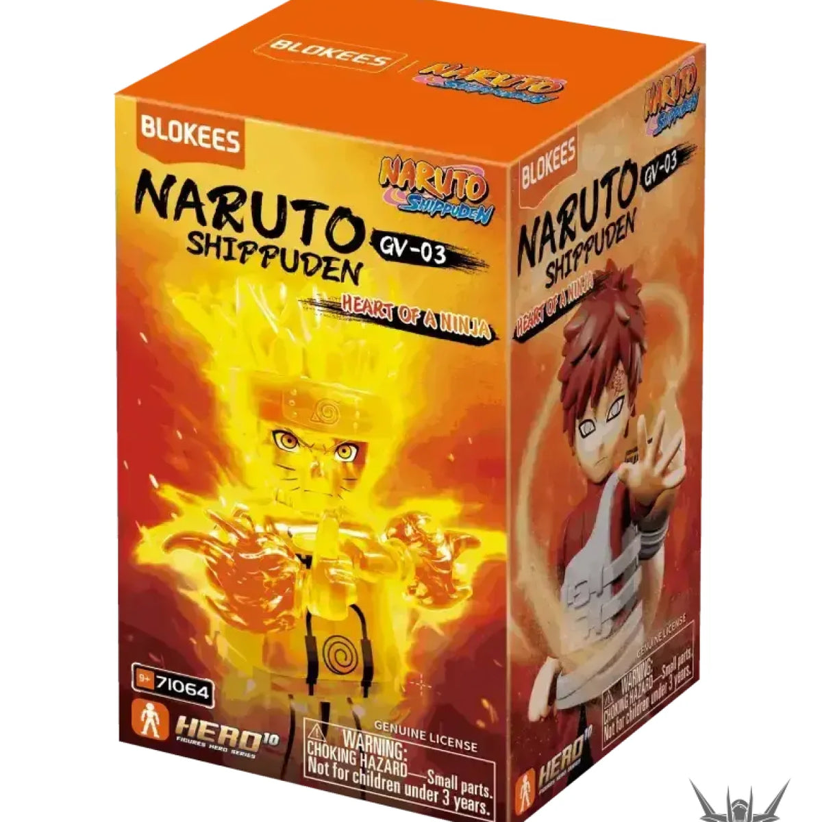 Blokees Naruto Figures Galaxy Version 03 - Heart of a Ninja Model Kits ...