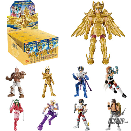 Blokees Saint Seiya Galaxy Version 01 The Legacy of Sagittarius Action Figure Model Kit Blind Box 75001 - Scale Model