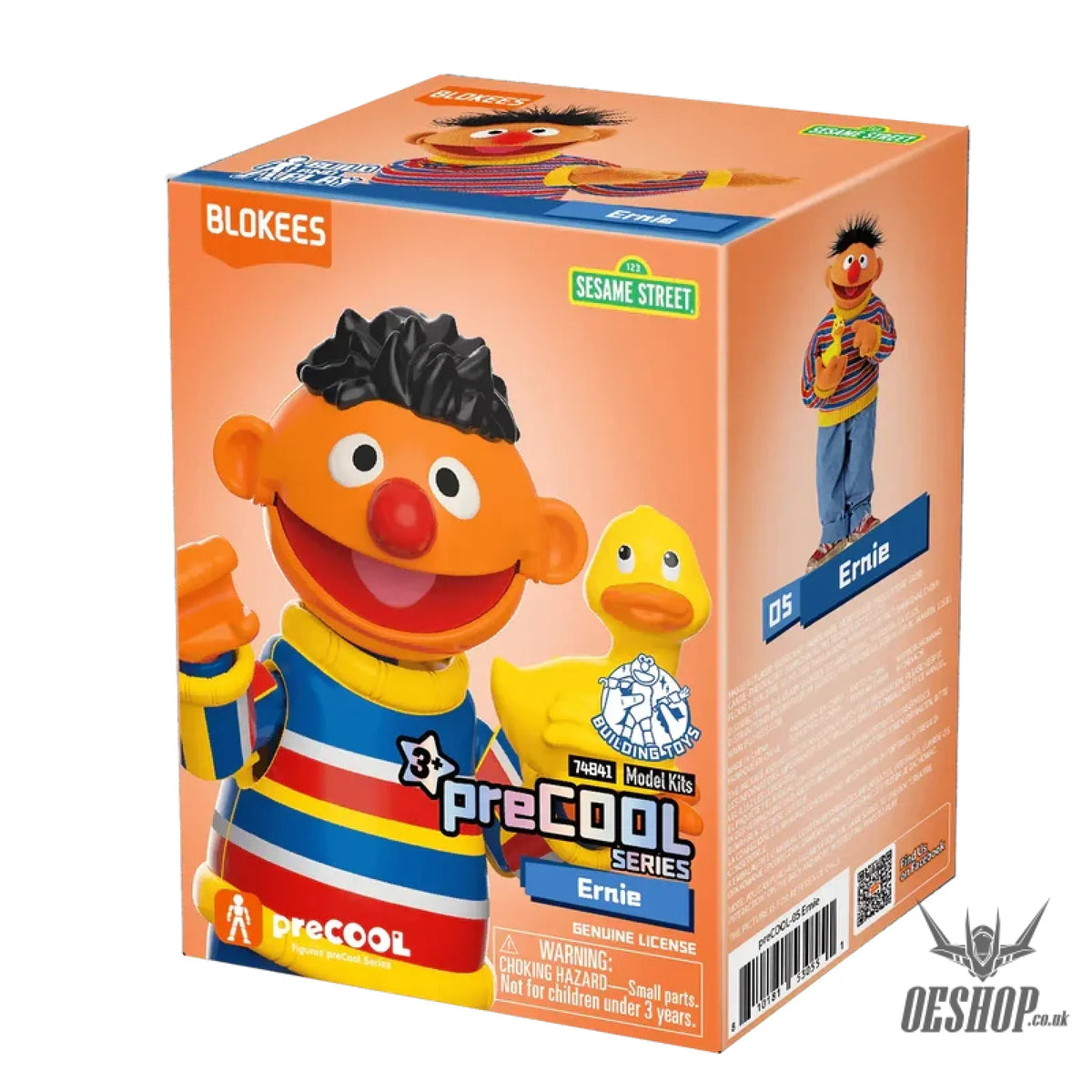 Blokees Sesame Street preCOOL Series 02 (1 Pcs) 74845 - Ernie - Scale Model Kits