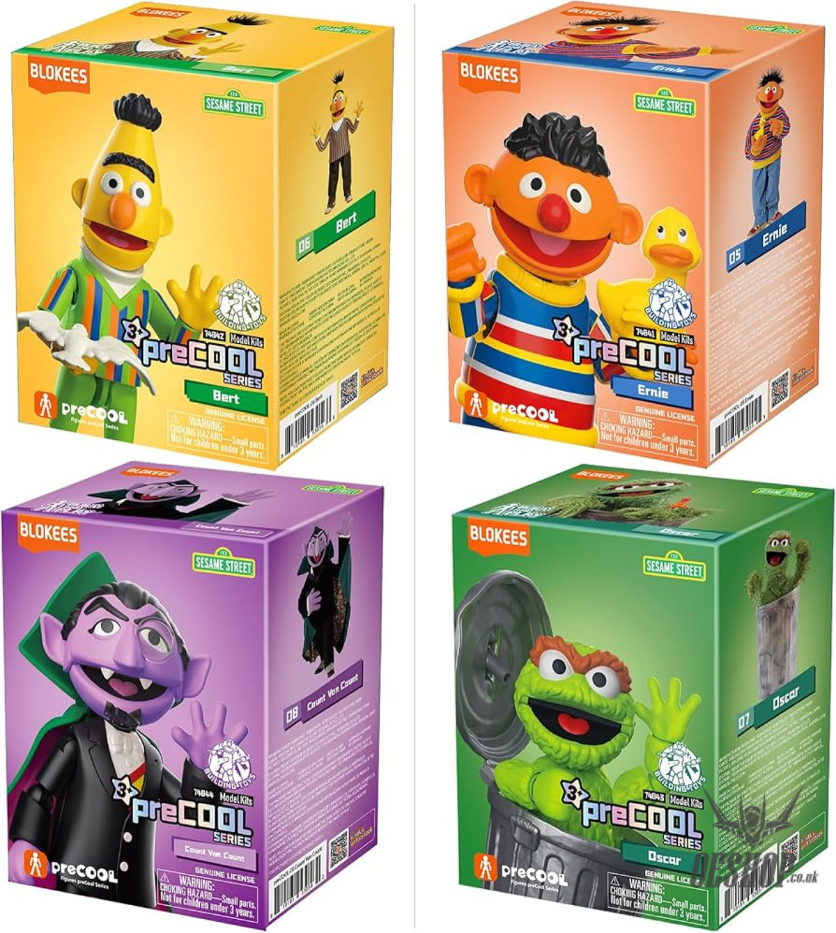 Blokees Sesame Street preCOOL Series 02 (1 Pcs) 74845 - Scale Model Kits