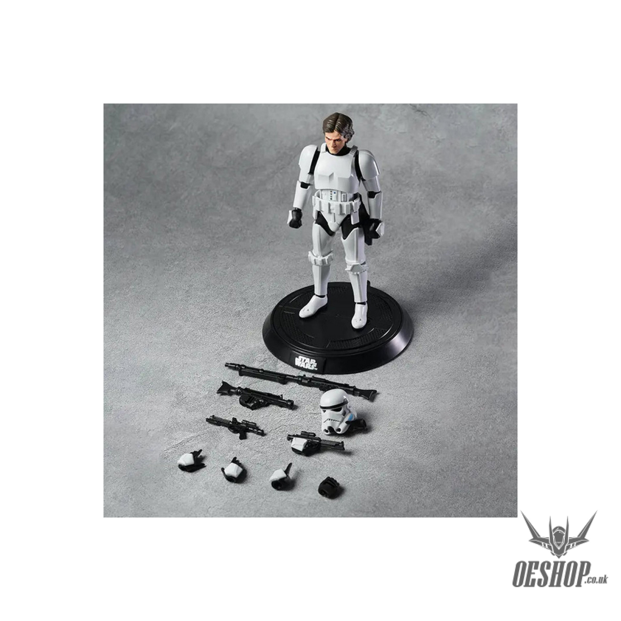 Blokees Star Wars Champion Class CC03 Hans Solo Stormtrooper Disguise Version Action Figure Model Kit 75803 - Scale