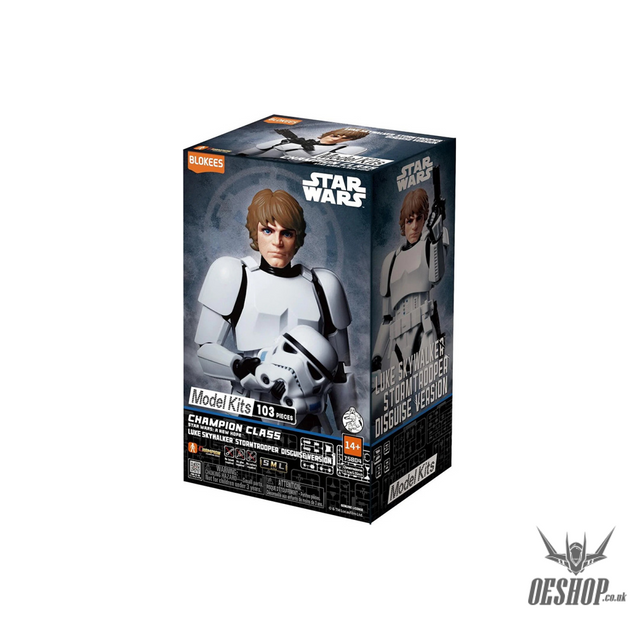 Blokees Star Wars Champion Class CC04 Luke Skywalker Stormtrooper Disguise Version Action Figure Model Kit 75804