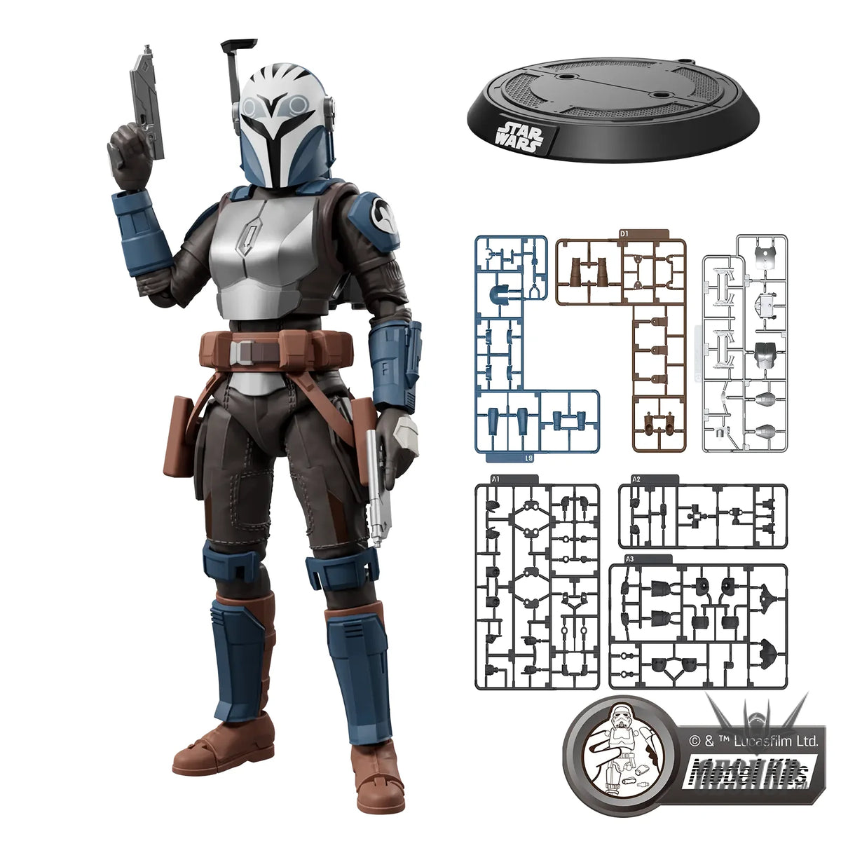 Blokees Star Wars Champion Class CC06 BO-KATAN KRYZE™ Action Figure Model Kit 75806 - Scale Model Kits
