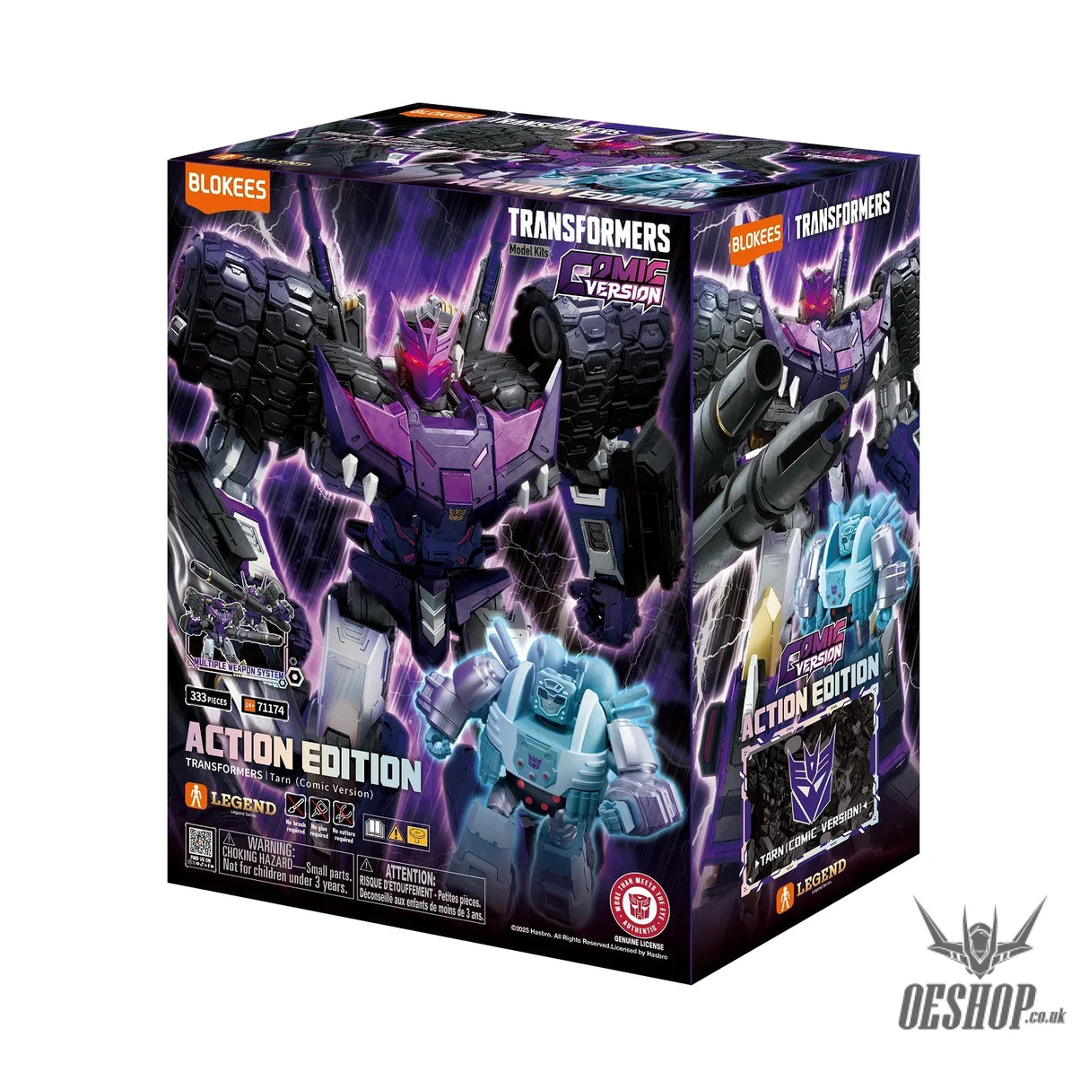 Blokees Transformers Action Edition 05 IDW Tarn (Comic Version) Action Figure Model Kit 71174 - Scale Model Kits