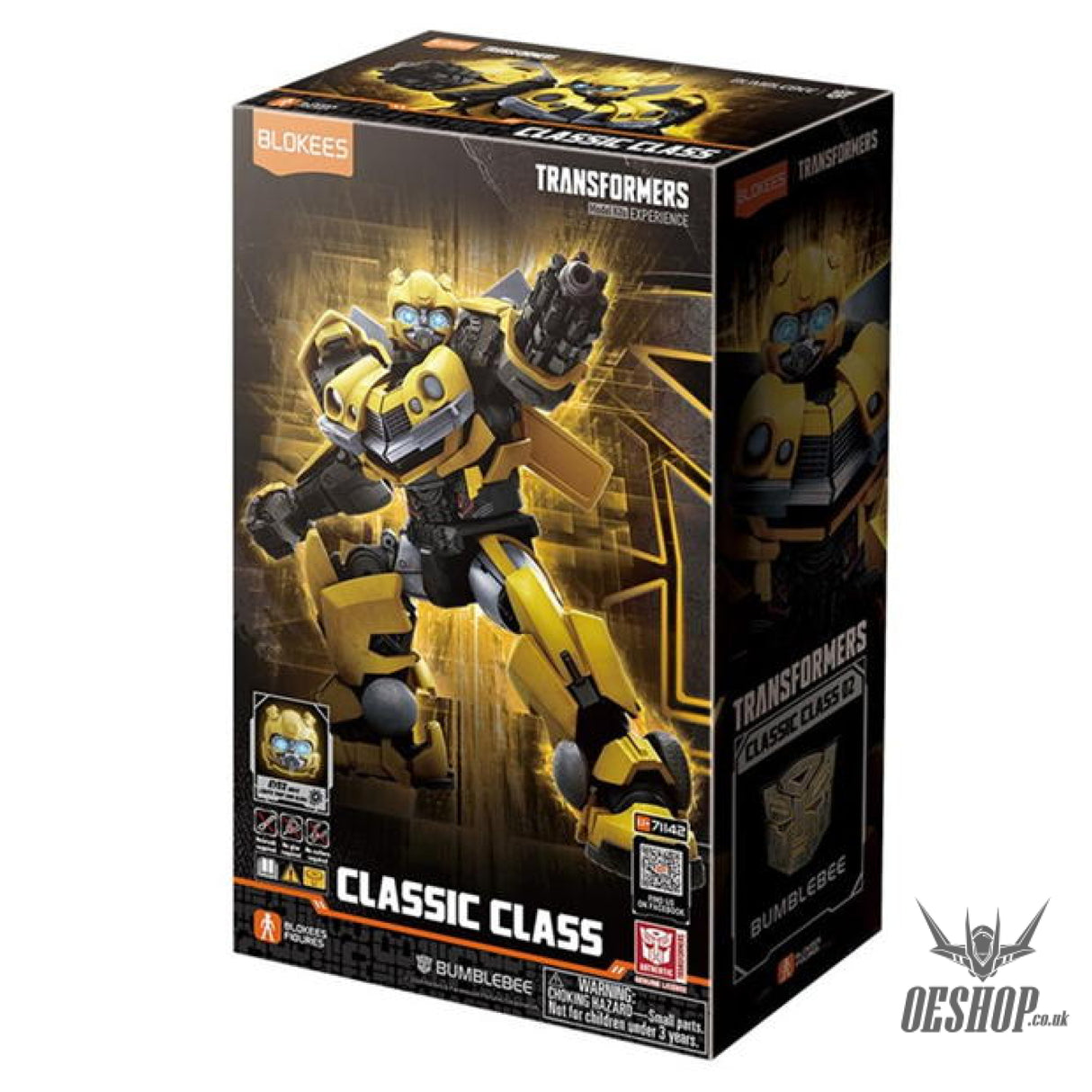 Blokees Transformers Classic Class 02 Bumblebee Action Figure Model Kit 71142 Scale Model Kits