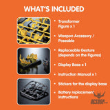 Blokees Transformers Classic Class 02 Bumblebee Action Figure Model Kit Scale Model Kits