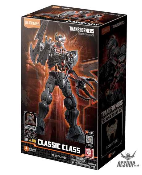 Blokees Transformers Classic Class 03 Scourge Action Figure Model Kit Scale Model Kits