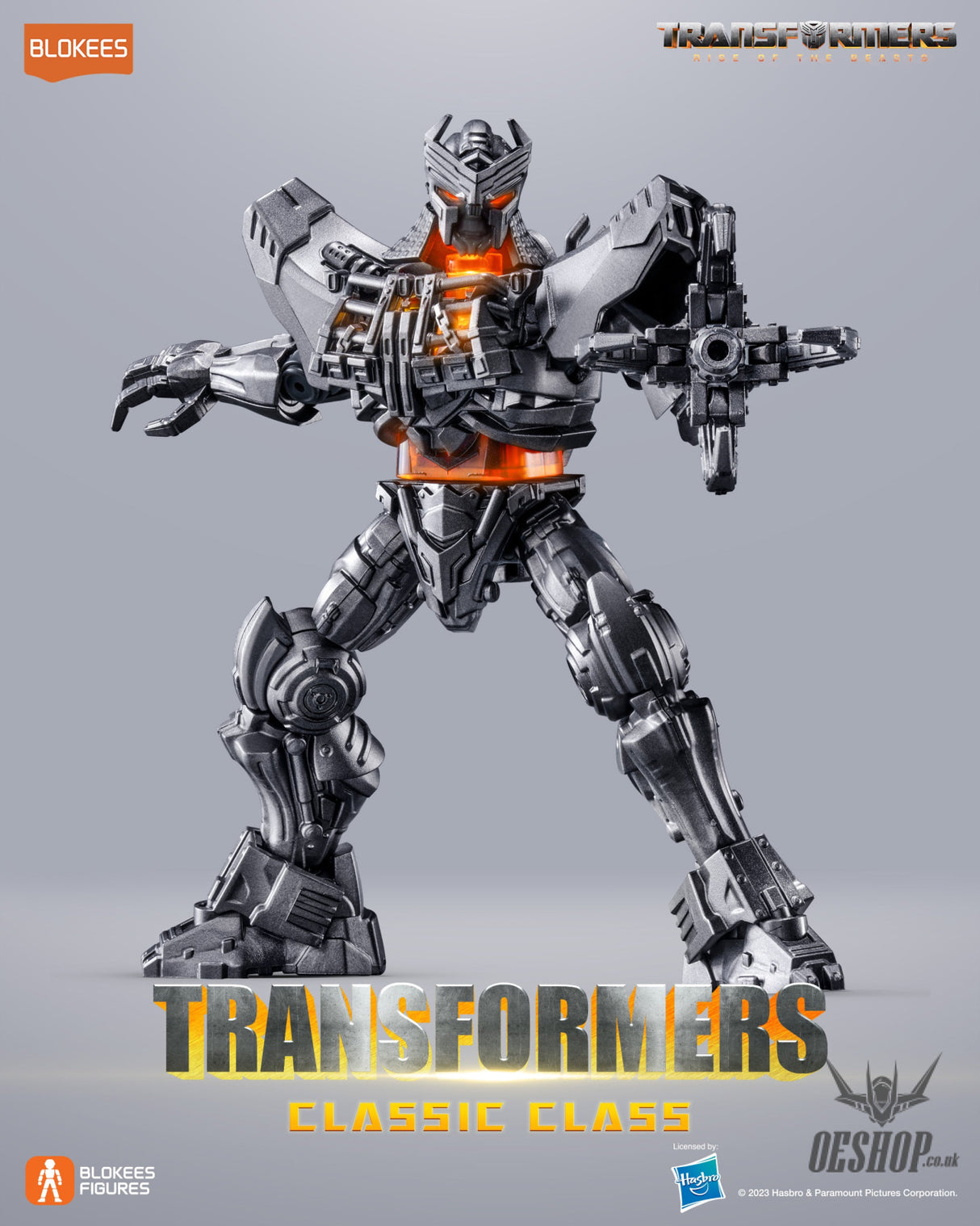 Blokees Transformers Classic Class 03 Scourge Action Figure Model Kit Scale Model Kits
