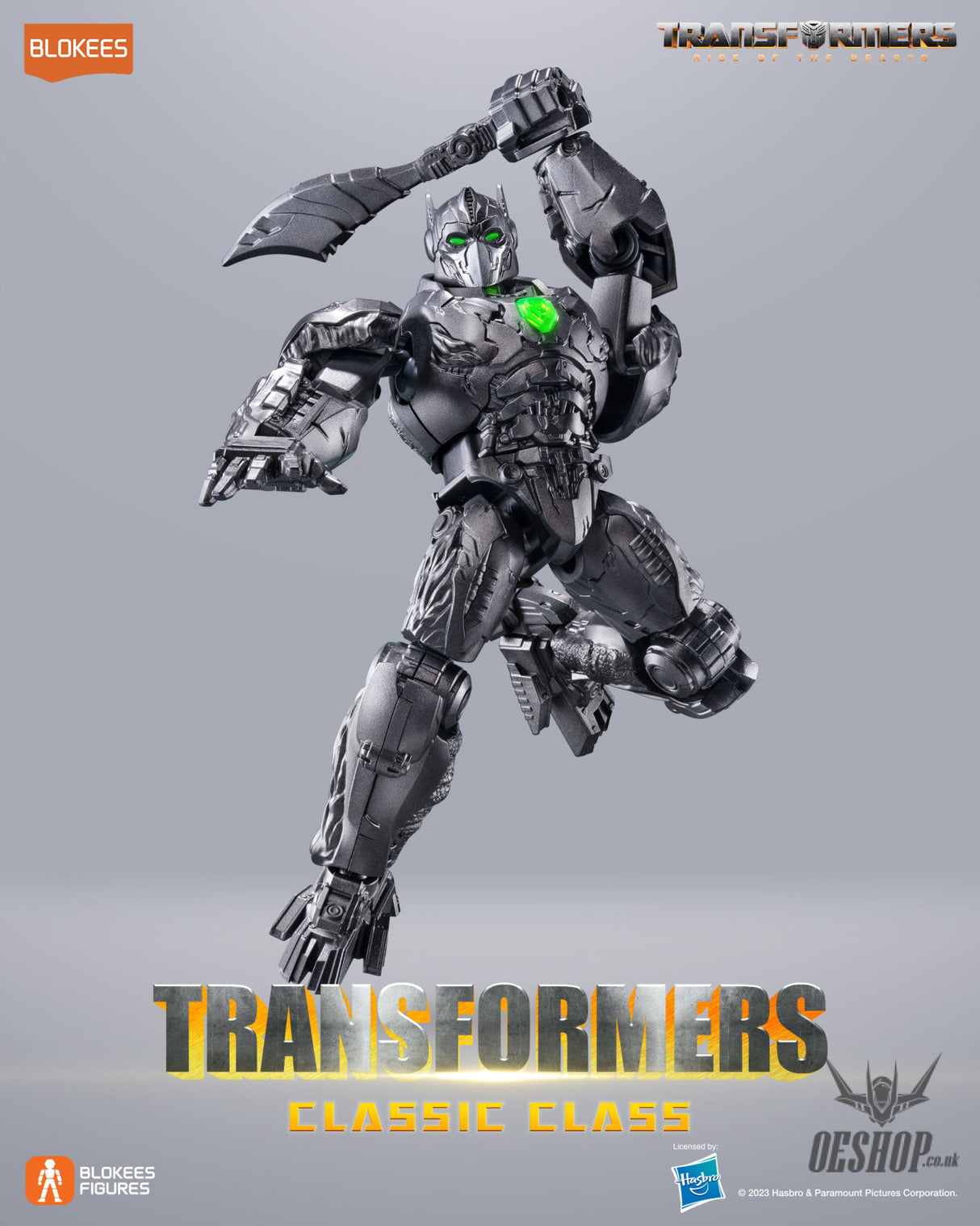 Blokees Transformers Classic Class 05 Optimus Primal Robot Action Figure Model Kit Scale Model Kits