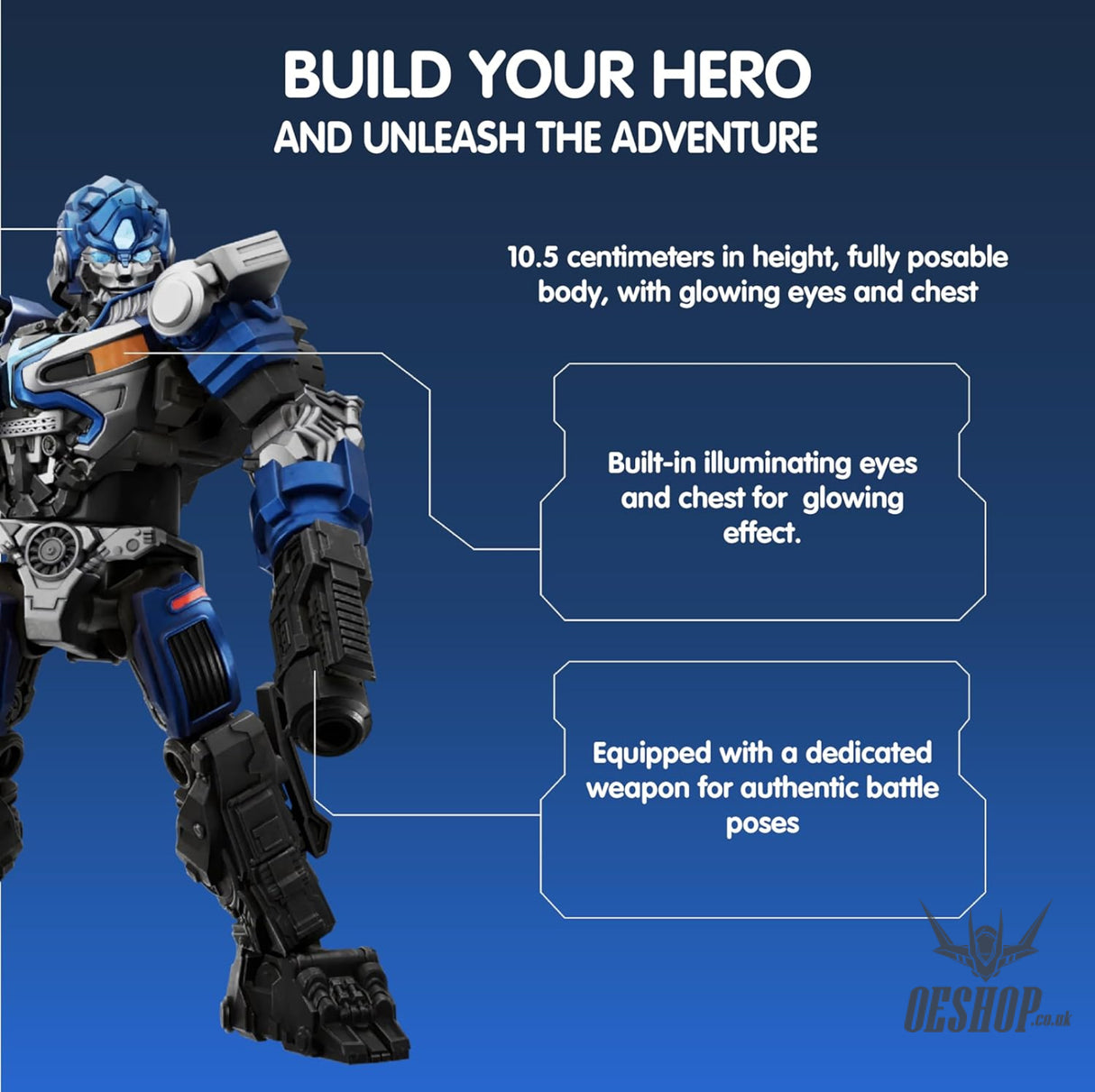 Blokees Transformers Classic Class 06 Mirage Action Figure Model Kit Scale Model Kits