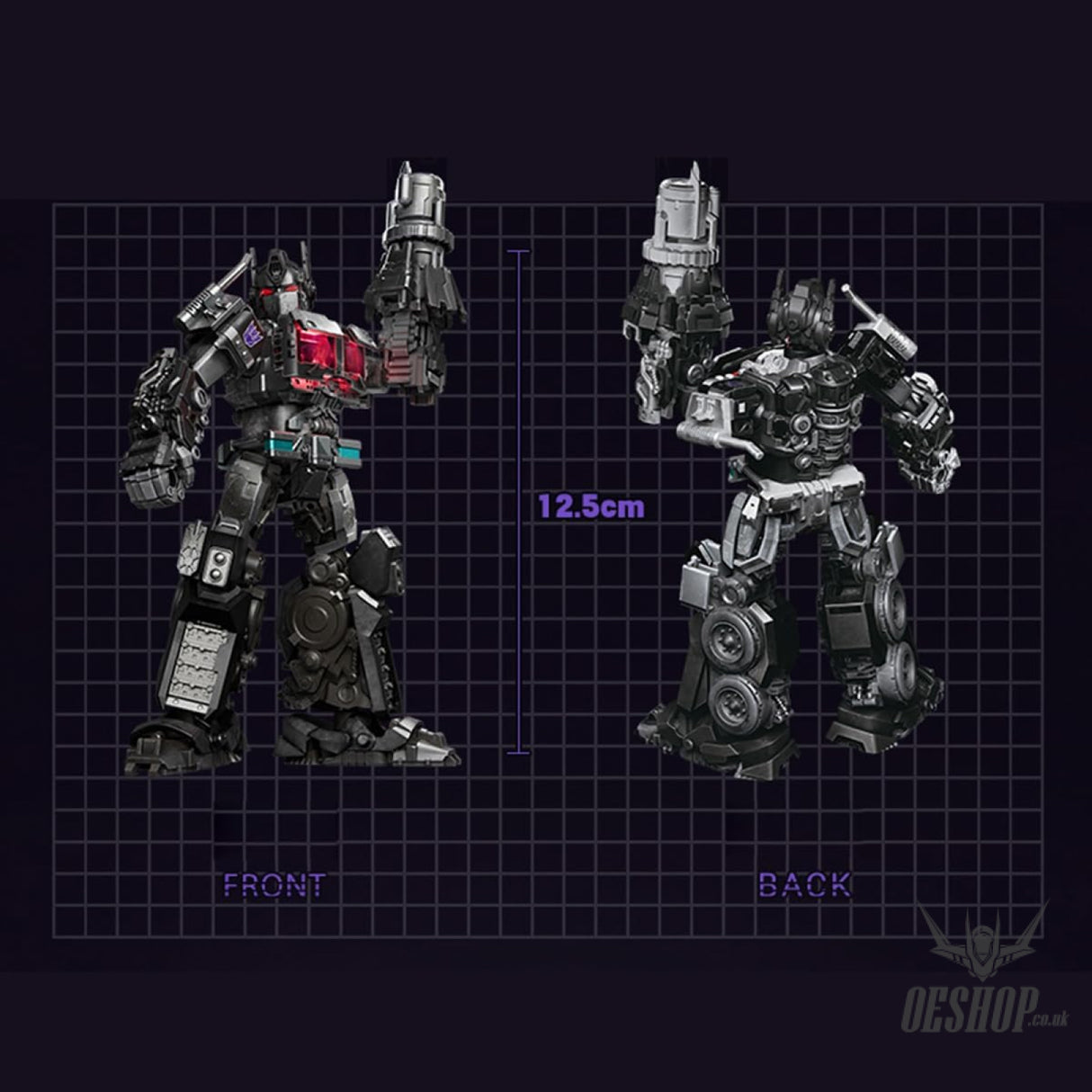 Blokees Transformers Classic Class 08 Nemesis Prime Action Figure Model Kit Scale Model Kits