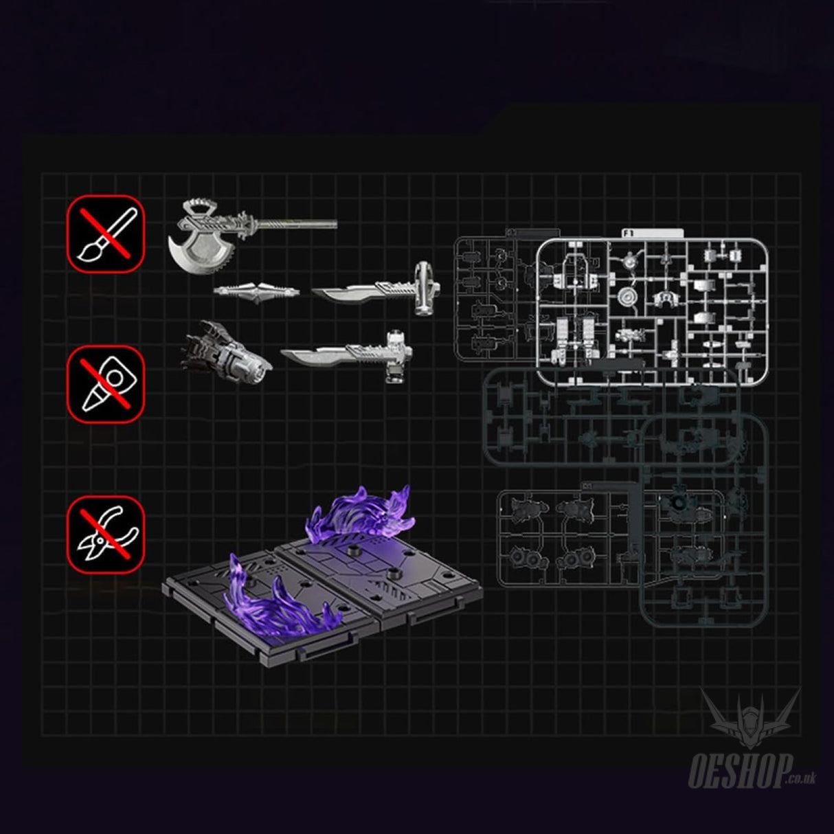 Blokees Transformers Classic Class 08 Nemesis Prime Action Figure Model Kit Scale Model Kits