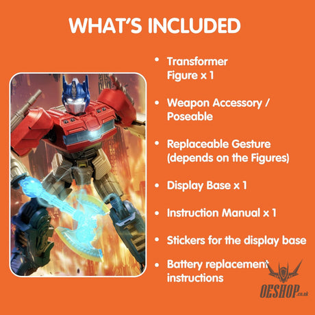 Blokees Transformers Classic Class 11 - Transformers Optimus Prime (ONE Movie) Action Figure Model Kit Scale Model Kits