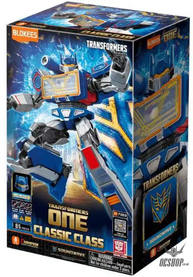Blokees Transformers Classic Class 17 Soundwave Action Figure Model Kit Scale Model Kits
