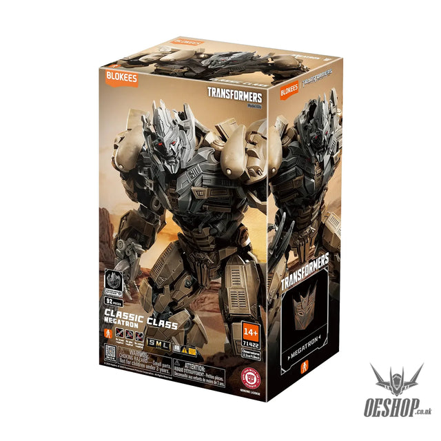 Blokees Transformers Classic Class 22 Megatron Movie Dark of the Moon Action Figure Model Kit 71422 - Scale Model Kits