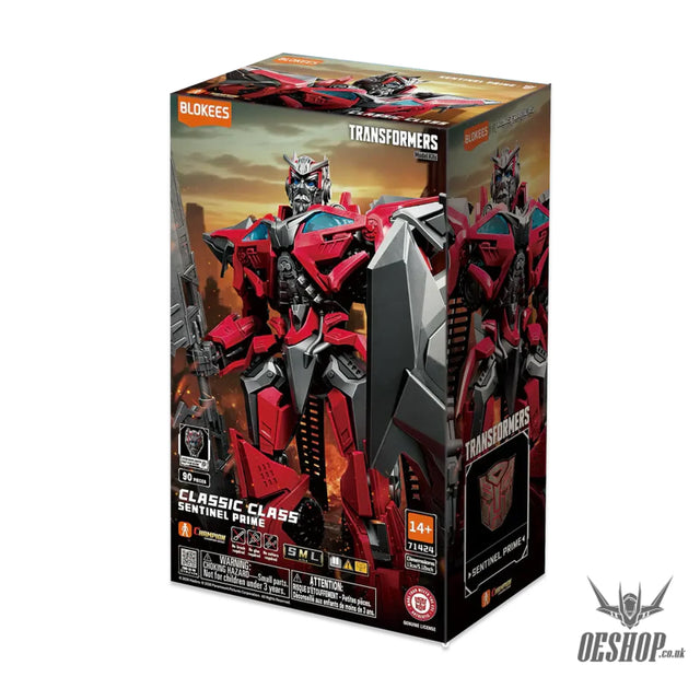 Blokees Transformers Classic Class 24 Dark of the Moon Sentinel Prime Action Figure Model Kit 71424 - Scale Model Kits