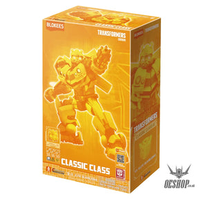 Blokees Transformers Classic Class Limited Edition Ex Elite Bumblebee Metallic Version Action Figure Model Kit 71188