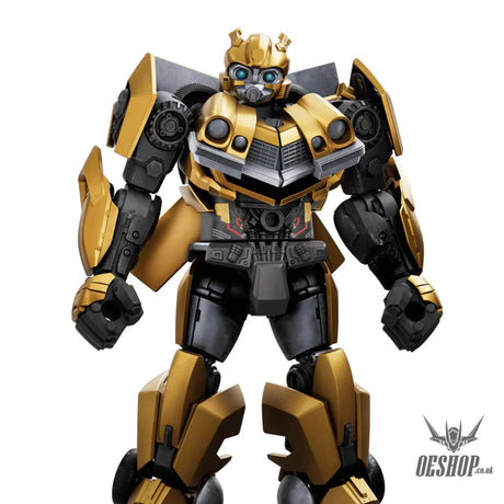 Blokees Transformers Classic Class Limited Edition Ex Elite Bumblebee Metallic Version Action Figure Model Kit 71188