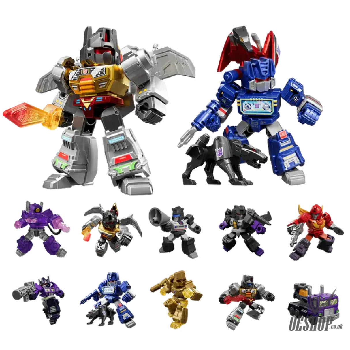 Blokees Transformers Galaxy Version Defender 03 Heavy Metal War Model Kits Figure Blind Box Scale Model Kits