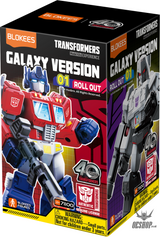 Blokees Transformers Galaxy Version 01 Roll Out Action Figure Model Kit Blind Box Scale Model Kits