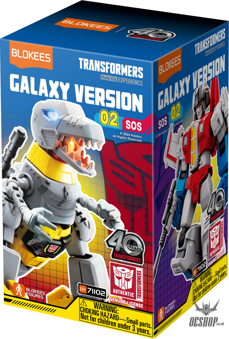 Blokees Transformers Galaxy Version 02 SOS Action Figure Model Kit Bli ...