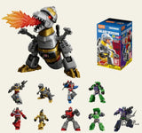 Blokees Transformers Galaxy Version 02 SOS Action Figure Model Kit Blind Box Scale Model Kits