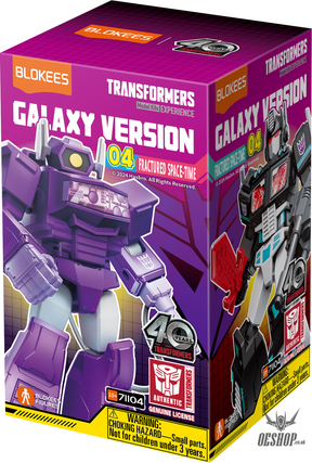 Blokees Transformers Galaxy Version 04 Fractured Space-Time Action Figure Model Kit Blind Box Scale Model Kits
